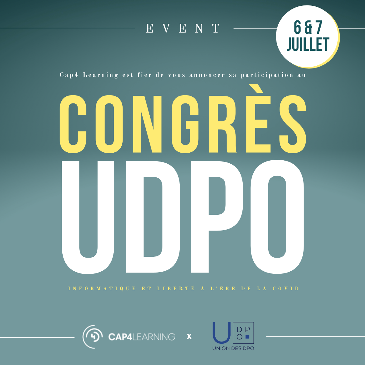 Cap4Learning - 3ème Congrès Européen de l’Union des DPO